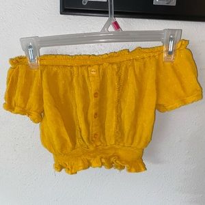 Off the shoulder Crop Top